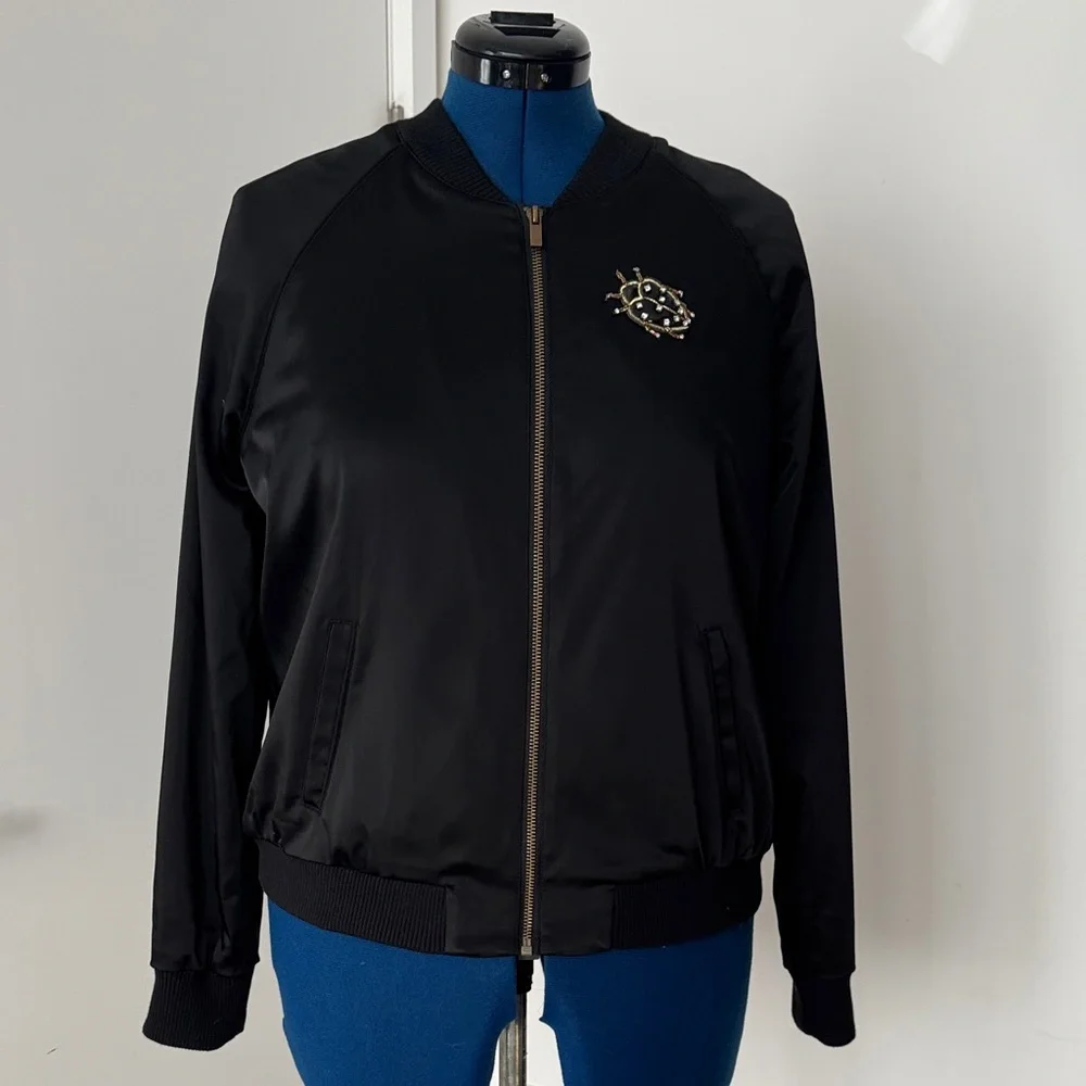 Victoria Beckham for Target Embroidered Bugs Bomber - Large - Picture 2 of 7